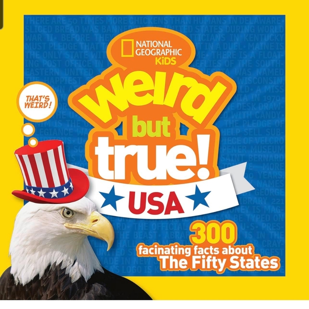 National Geographic Kids Weird But True USA Book